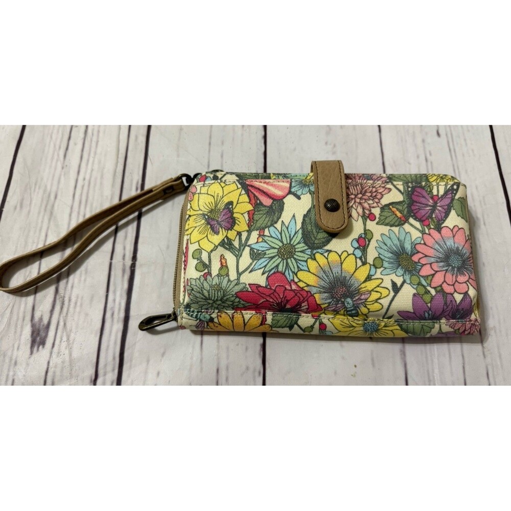 Sakroots Smartphone Crossbody Wallet Multicolor Handbag Purse Organizer Travel